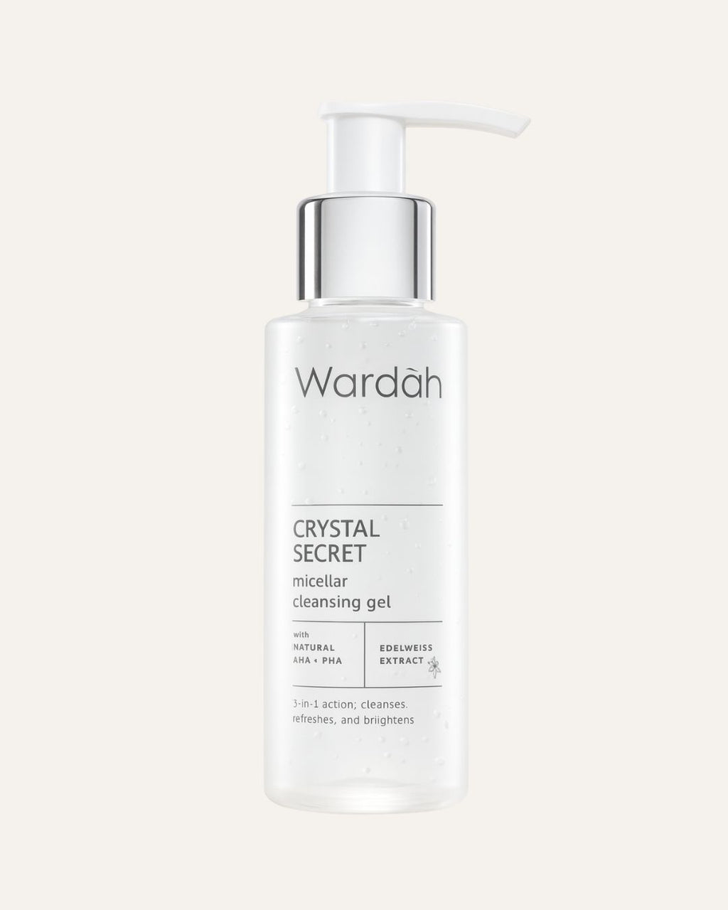 Crystal secret gel nettoyant micellaire