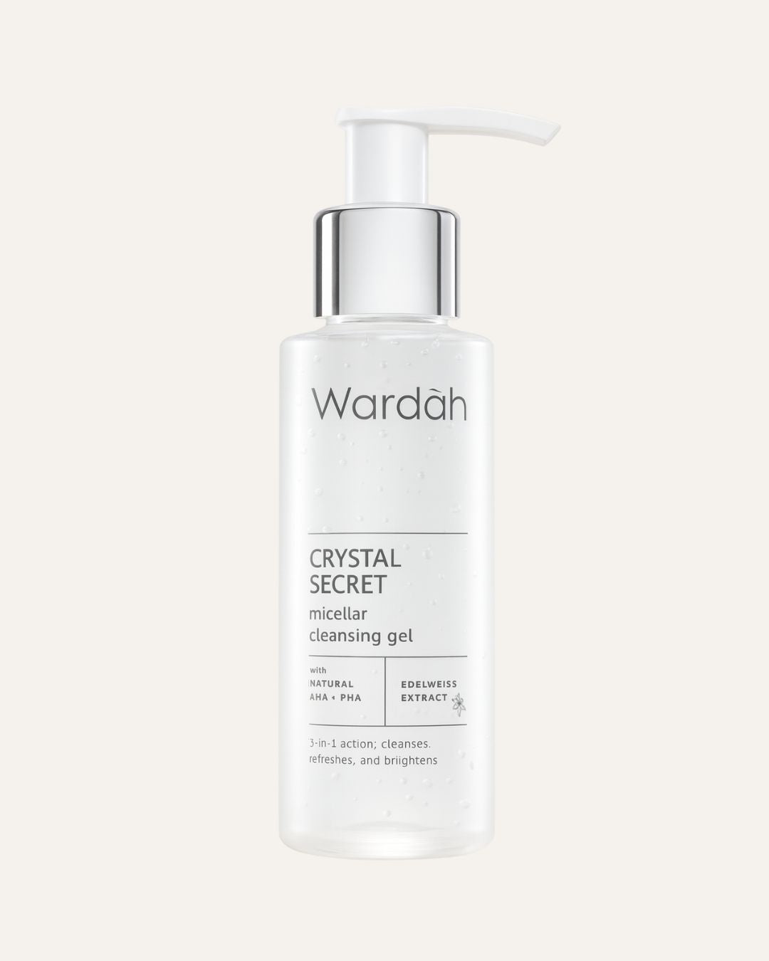 Crystal secret gel nettoyant micellaire