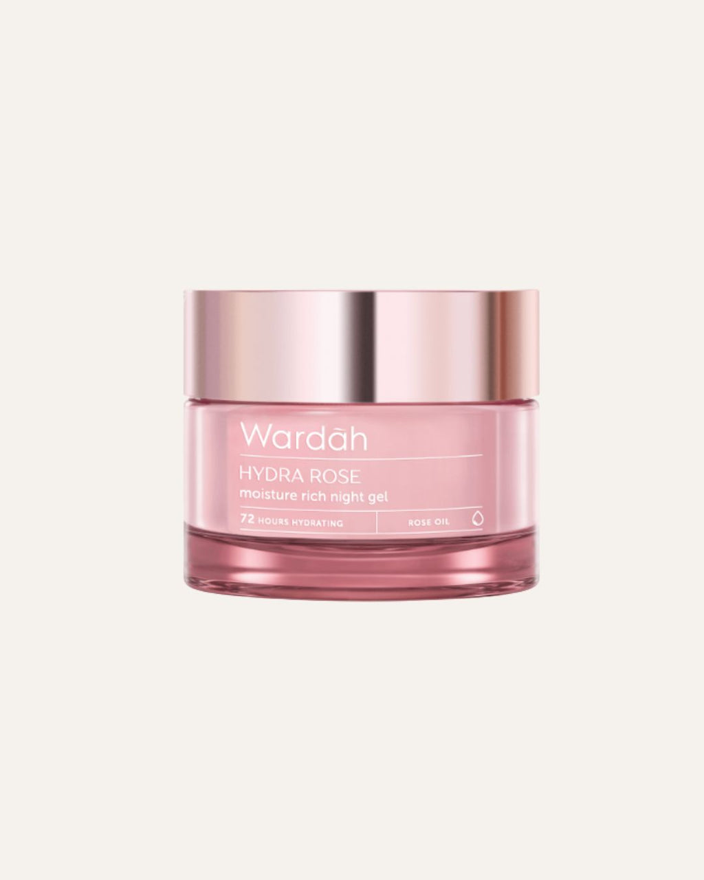 Wardah Hydra Rose Gel de Nuit Hydratant